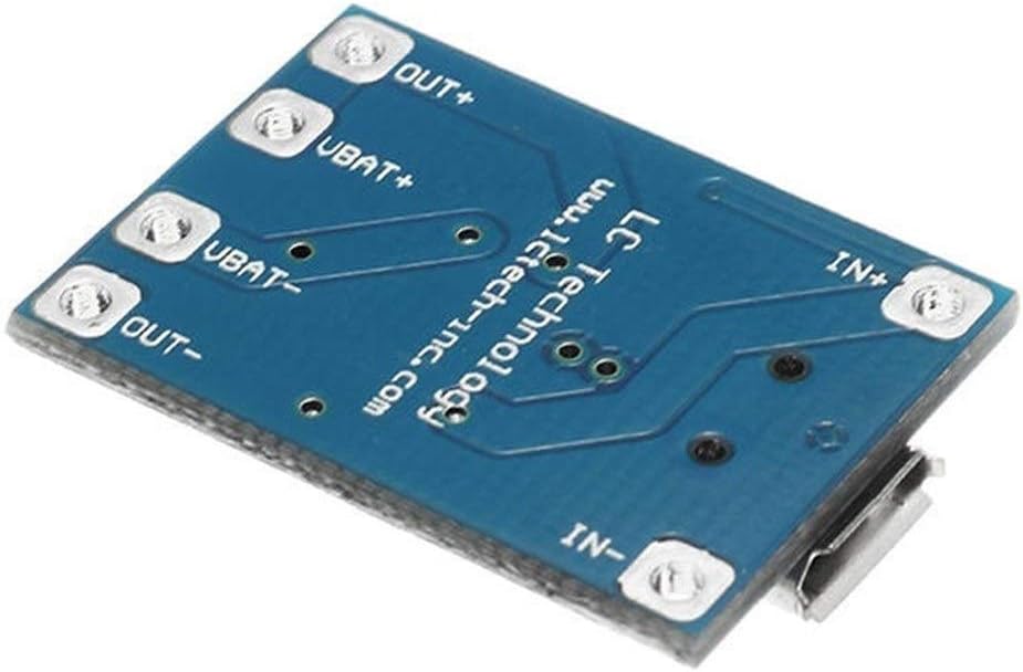 Jodie Bernol 20Pcs TP4056 Charge And Discharge Protection Module Over Current Over Voltage Protection 18650 Module