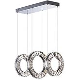 ET2 Charm-135W 3 LED Linear Pendant-11.75 Inches Wide by 11.75 inches high