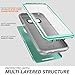 Samsung Galaxy S8 Plus Case, Clayco [Hera Series] Full-Body Rugged Case with Built-in Screen Protector for Samsung Galaxy S8 Plus (2017 Release) (MintGreen)