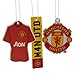 Manchester United FC Air Fresheners (Pack Of 3) (One Size) (Red)