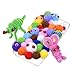 Outus 200 Pieces Wiggle Googly Eyes Self-adhesive 7 mm/ 8 mm/ 10 mm/ 12 mm/ 15 mm, Assorted Colors