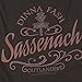 Popfunk Outlander Sassenach T Shirt (Large) Charcoal [Apparel]