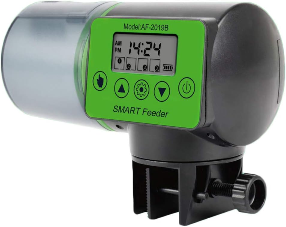 battery operated fish feeder