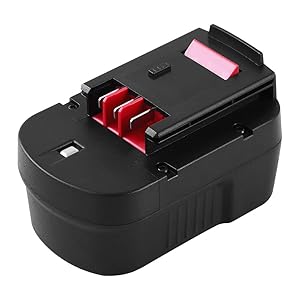 Powayup 3600mAh Ni-Mh Replace for Black and Decker 14.4V Battery PS140 Firestorm HPB14 FSB14 FS140BX A1714 14.4 Volt High Capacity Tools