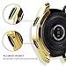 Haojavo Compatible with Samsung Gear S3/Galaxy Watch 46mm Case, Soft TPU Slim Shock-Proof Cover All-Around Protective Bumper Shell for Samsung Galaxy Watch 46mm Smartwatch Bands Accessories
