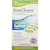SinuCleanse Saline Refills Packets 100 Each (Pack of 5)