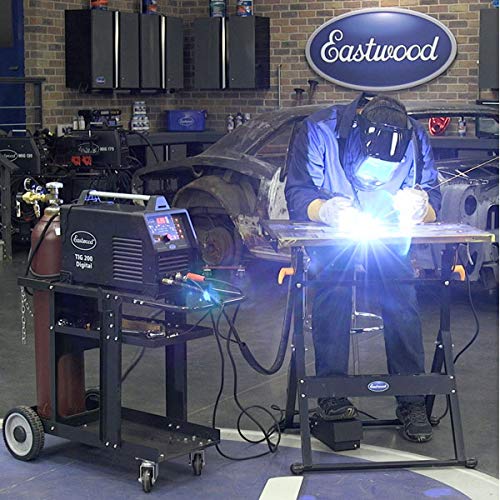 Eastwood TIG 200 Amp Digital Welder 240V Nema 650R Plug Steel Aluminum