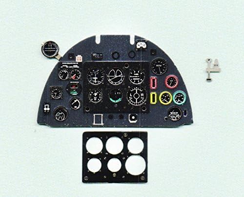 Yahu Model 1:32 Spitfire MK.II Colored Instrument Panel for Revell Kit #YMA3201