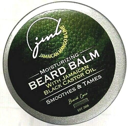 JAMAICAN MANGO & Lime MOISTURIZING Beard Balm with Jamaican Black Castor Oil