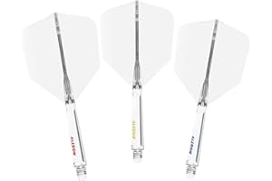 CUESOUL ROST 77 Integrated Dart Shaft and Flight Big Wing Shape,Set of 3