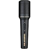 TAKSTAR Handheld Microphone, Super-Cardioid Dynamic Mic with 16ft XLR Audio Cable to 1/4'' Audio Connection, 3.5mm Adapter, ON/Off Switch, Karaoke Microphone for Singing, AMP, Speaker(DM103)