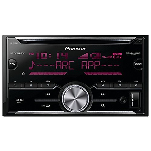 Pioneer FH-X730BS Vehicle Cd Digital Music Player Receivers, Black