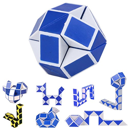❤️Hot Sale New Clearance Fashion 2018 Stress Reliever Toys! Neartime Cool Snake Magic Variety Popular Twist Kids Game Transformable Gift Puzzle (B) - Thumbnail 2