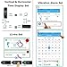 LUCOG I5 Plus 3.0 Smart Bracelet Tracker w/ Calorie Burn & Sleep Monitor + 2 Strap (Blue + Red)