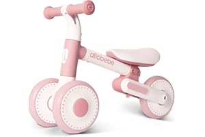 allobebe Baby Balance Bike for 12-24 Month, Gifts and Toys for 1 Year Old Girls Boys, No Pedal Toddler First Bike, Best First Birthday Baby Bike Gifts