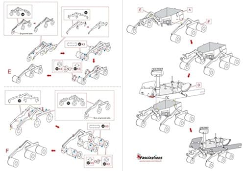thumbnail image 2 of Fascinations Metal Earth Mars Rover 3D Metal Model Kit - Detailed DIY Building Set 2 of 11