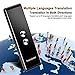 Translator Device Smart Voice Translator Bluetooth Support 44 Languages for Travelling Abroad Learning Shopping Business Chat Recording Translations