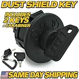 Cub Cadet, MTD, Troy-Bilt 925-1741, 725-1741 Ignition Switch - Includes 2 Key & Free Carabiner - HD Switch