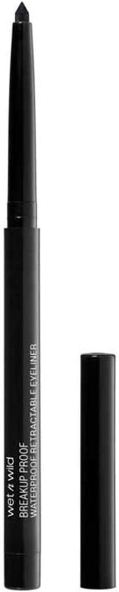 Wet n Wild Megalast Retractable Gel Eyeliner Black Long-Lasting 16 Hr Pigmented