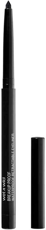 Wet n Wild Megalast Retractable Gel Eyeliner Black Long-Lasting 16 Hr Pigmented