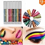 Menow 12 Colors Long-lasting Eye Shadow Eyeliner Lip Liner Pen Makeup Beauty Tool Set Kit by Lovestore2555