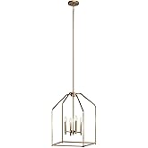Kichler Madden 25.5" 4 Light Pendant in Champagne Bronze, Soft Modern Fixture, for an Entryway, Breakfast Nook, Laundry Room,