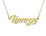 Aoloshow Kamryn Mom Name Necklace Pendant Name