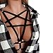 PHOTNO Alluring Women Harness Bra Elastic cage Bra Strappy Halter Bra Hollow Out Bra Bustier Crop top