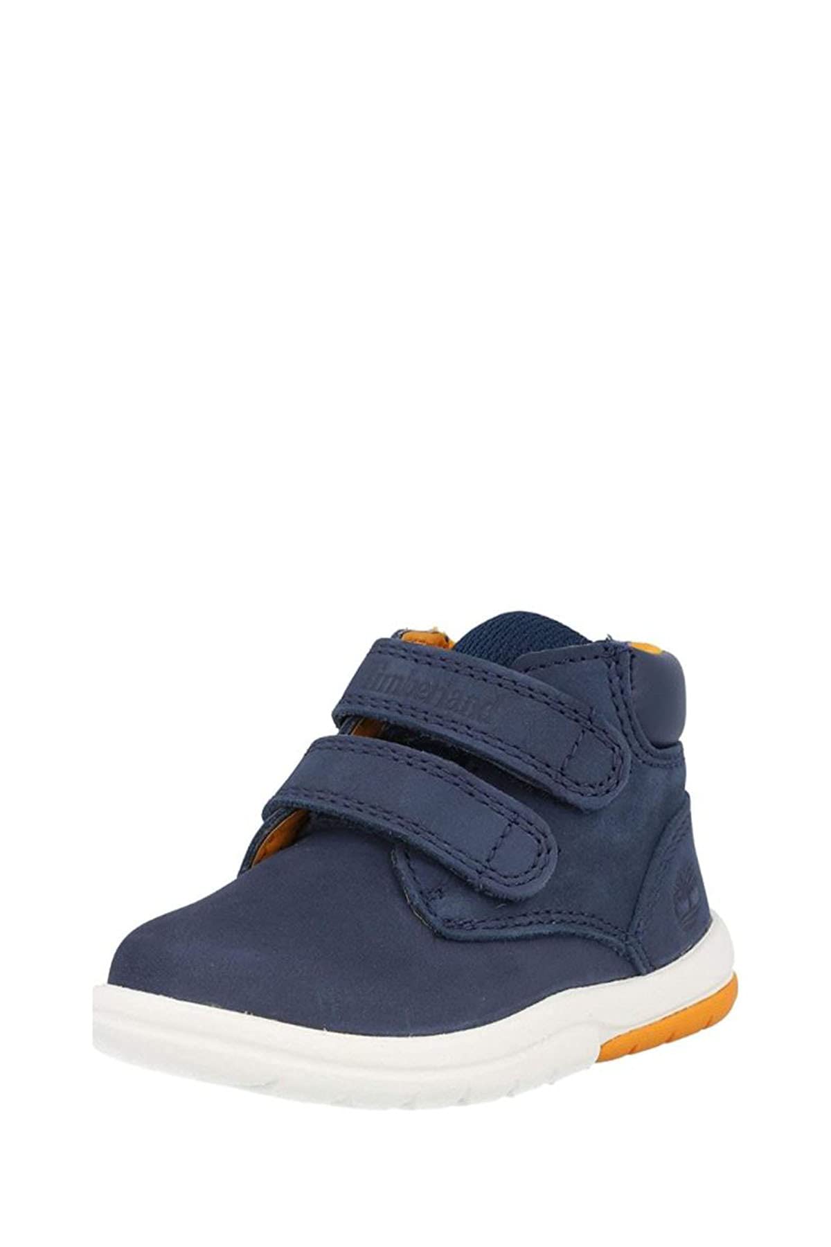 Timberland Toddler Toddle Tracks Hook-and-Loop Boots, Navy Nubuck, 5.5 Medium Image
