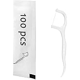 100 Count Floss Picks Individually Wrapped, Travel Size Dental Flosser, Floss Sticks for Teeth Clean & Oral Care