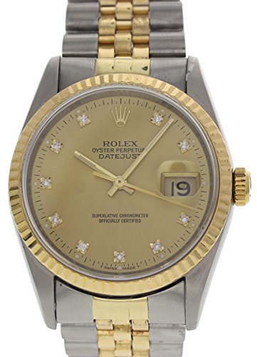 Rolex Datejust automatic-self-wind mens Watch 16233G (Certified Pre-owned)