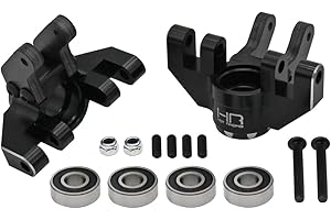 Hot Racing LMJ21M01 Aluminum Steering Spindle Hd Bearings Losi LMT