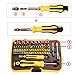 Aosky Professional Precision Magnetic Screwdriver Sets-70 in 1 Electronic Repair Tool Kit Kinds of Screwdriver Bits Apply to Phone, iPhone, iPad, Watch, Tablet, PC, Laptop and More