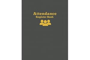 Attendance Register Book: Easy to Use Attendance Tracker with a Monthly Spread Across 2 Pages and Room for 35 Names | Classroom School Teachers College Clubs Programs Childminders and more