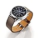 Kartice Bands Compatible with Samsung Gear S3 Classic/Frontier Smartwatch Band 22MM Genuine Leather Bands Replacement Strap Wrist Band (Brown)