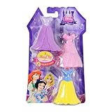 Disney Princess Little Kingdom Royal Fashions - 3 MagiClip Dresses - Snow White