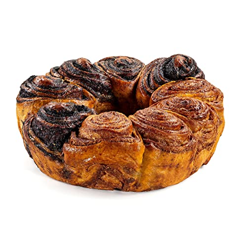 Chocolate N Cinnamon Babka Cake Valentine's Day Gourmet Cookies Gift Heavenly Food Gift