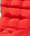Greendale Home Fashions Indoor/Outdoor High Back Chair Cushion, Salsa