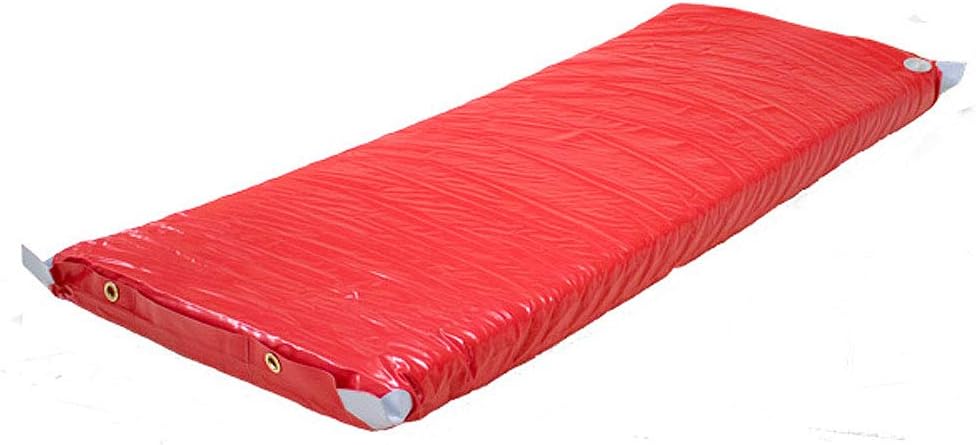 Outcast Sporting Gear Outdoor Recreation Camping Boating River Trip Soft Foam Cushion Sleeping Landing Pad, Red, 30"