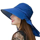 Ladies Sun Visor Wide Large Brim Swimming Beach Sun Hat