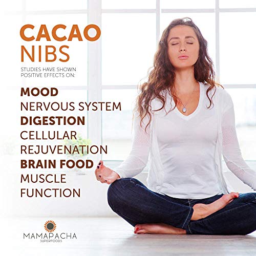 Raw Cacao Nibs Organic Unsweetened Premium Peruvian Cacao Nibs 1Lb