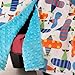 Baby Minky Velboa Carseat Canopy Carrier Cover (Airplane / Turquoise)