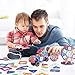 Tomvoc Magnetic Building Blocks Sets（92pcs）, STEM Educational Toys for 3 + Years Old Boys Girls, Magnetic Toys for Kids Toddlers with Container Bag