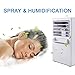 LOHOME Desktop Humidifier Fan - Personal Space Air Conditioner Cooler - Quiet Spray Humidifier Cooler Fan for Summer