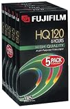 Fuji HQ T-120 Video Cassettes, 5 Pack (Discontinued By Manufacturer)