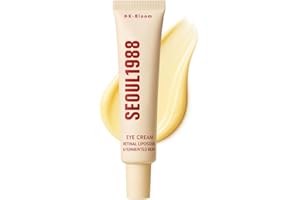 Korea SEOUL1988 Eye Cream Lightweight with Liposome Blend & Fermented Extracts, Daily Hydrating Under-Eye Moisturizer Duo, Ge