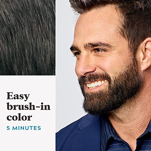 Just For Men Mustache & Beard, Beard Dye for Men with Brush Included