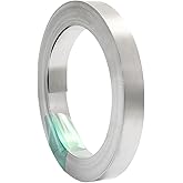 vesaneae 1 Roll 10 Meter Pure Nickel Strip, 0.15 x 8 mm Battery Nickel Strip, Nickel Plated Steel Strip for 18650 Battery Pac