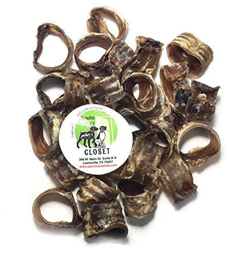 American Sourced Mini Beef Trachea Rings, Nutrition-Rich Naturally Grain-Free Dog Treats Made in USA, Loaded with Glucosamine and Chondroitin by Sancho & Lola's (See also 3" & 6") - Thumbnail 3