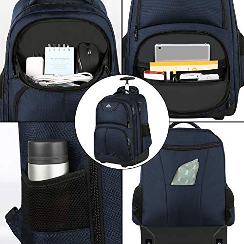 racini rolling backpack